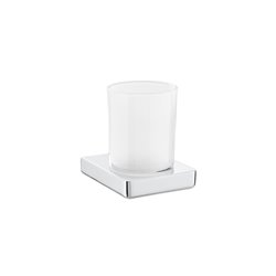 Porte-verre Tempo A817021001 mural chromé