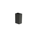 Porte-verre Rubik A816844024 à poser titanium black
