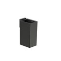 Porte-verre Rubik A816843024 mural titanium black