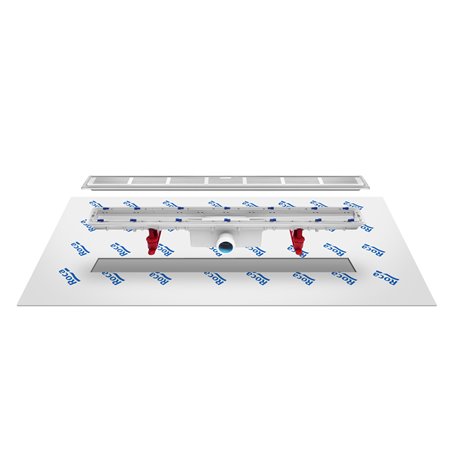 Caniveau In-Drain Channel A276089000 avec tissu géotextile d'étanchéité 650x50 mm
