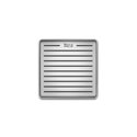 Siphon de sol In Drain A276092000 Shower SQ 30x30 mm