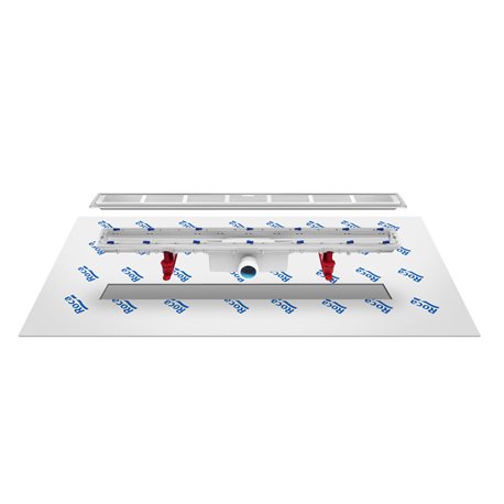 Caniveau In-Drain Channel A276091000 avec tissu géotextile d'étanchéité 950x50 mm
