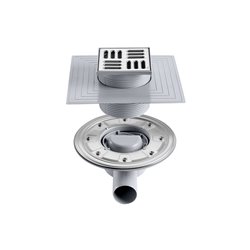 Siphon de sol In Drain Basic A276309000 SQ 105x105 mm
