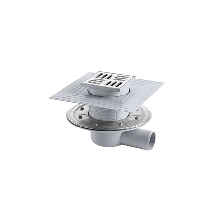 Siphon de sol In Drain Basic A276309000 SQ 105x105 mm