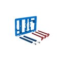 Kit d'adapatation A890064010 pour installer les plaques PL3 One / PL5 One 