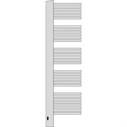 Clipper électrique voile finition blanc, TUNL-060-040-IF-DESTOCK 1200 Watts