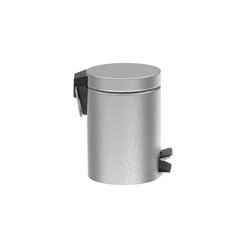 Poubelle ronde à pédale A817414002 inox 5 litres