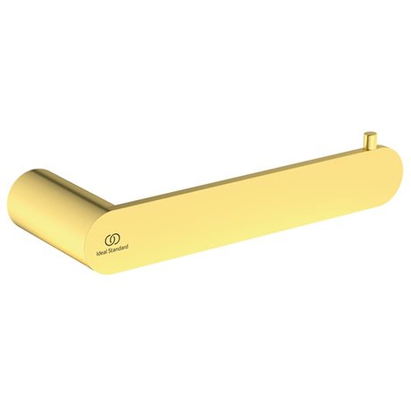 Porte-rouleau papier toilette T4497A2 Or Brossé Design Rond