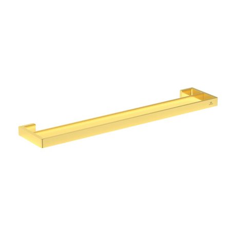 Porte-serviettes mural T4500A2 Or Brossé Design Carré