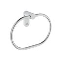 Porte-serviettes anneau mural T4503AA Chromé Design Rond