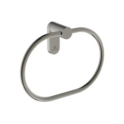 Porte-serviettes anneau mural T4503GN Gris Orage Design Rond