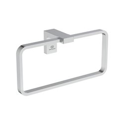 Porte-serviettes anneau mural T4502AA Chromé Design Carré