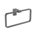 Porte-serviettes anneau mural T4502A5 Gris Magnétique Design Carré