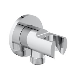 Support et sortie douchette BC807AA Chromé Design Rond