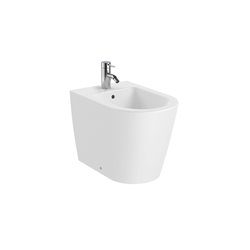 Bidet sur pied Inspira Round A357527620 Blanc Mat 1 trou percé, 2 trous pré-percés