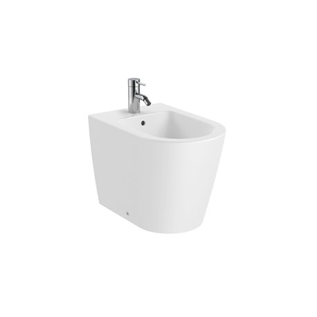 Bidet sur pied Inspira Round A357527620 Blanc Mat 1 trou percé, 2 trous pré-percés