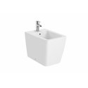Bidet sur pied Inspira Square A357537620 Blanc Mat 1 trou percé, 2 trous pré-percés