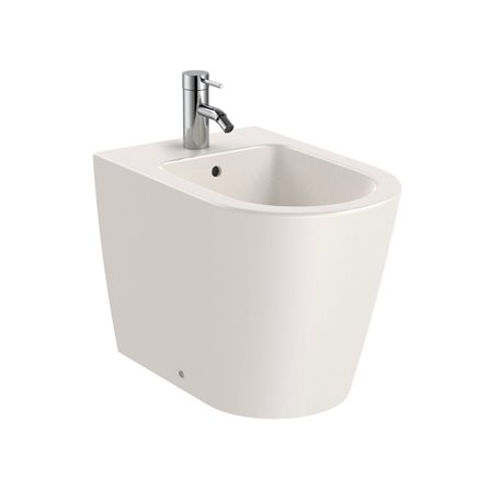 Bidet sur pied Inspira Round A357527650 Beige 1 trou percé, 2 trous pré-percés