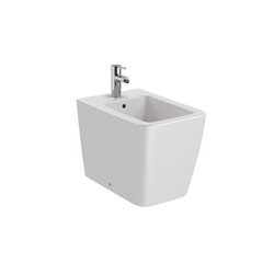 Bidet sur pied Inspira Square A357537630 Perle 1 trou percé, 2 trous pré-percés