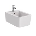 Bidet suspendu Inspira Square A357535630 Perle 1 trou percé, 2 trous préperçés