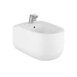 Bidet suspendu Beyond A3570B6620 Blanc Mat 1 trou percé