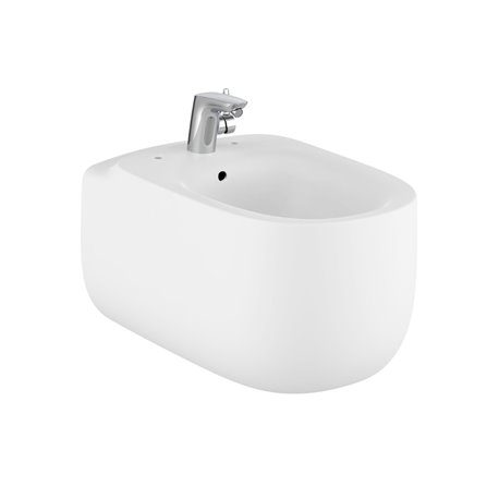 Bidet suspendu Beyond A3570B6620 Blanc Mat 1 trou percé