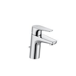 Robinet de lavabo Atlas A5A3090C00 Chromé, vidage auto, H 155 mm