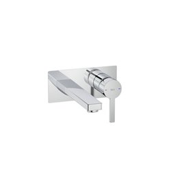 Robinet de lavabo Naia A5A3596C00 Chromé H 80 mm