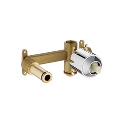 Corps d'encastrement robinet de lavabo RocaBox A525220603 Chromé 