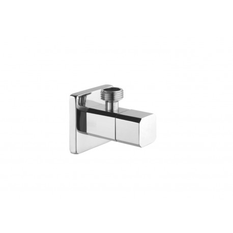 Square A525167900 robinet d'arrêt chromé équerre