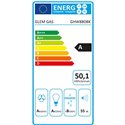 Hotte décorative GHW880BK murale 736 m3/h