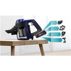 Aspirateur balai sans fil Unlimited série 6 BBS611MAT 0,3 Litre bleu nuit