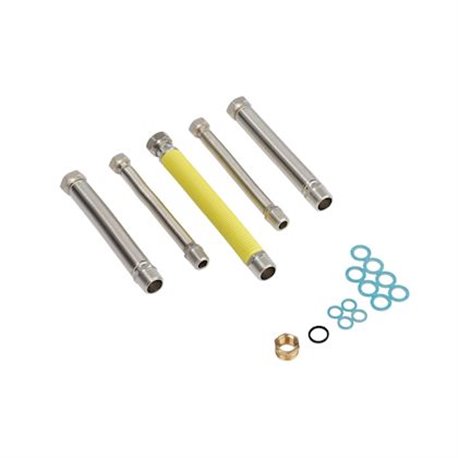 Flexibles de remplacement 074456 pour chaudière murale gaz