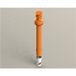 Kit ventouse terminal ocre 074296 Ø80/125 mm ocre