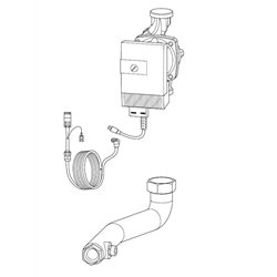 Kit gros débit basse consommation 074077 pour pompe à chaleur Atlantic