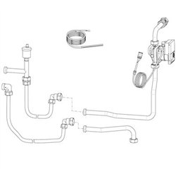 Kit sonde sanitaire 074603 sur vanne
