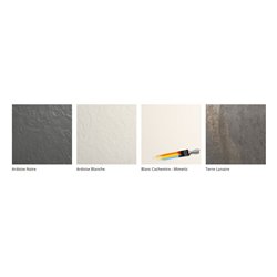 H2O DK 22  05090022 Blanc Cachemire 900 Watts carré 50x50 cm