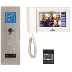 Kit série JP accessibilité JPS4AEDFLBM 130341 encastrée avec boucle magnétique