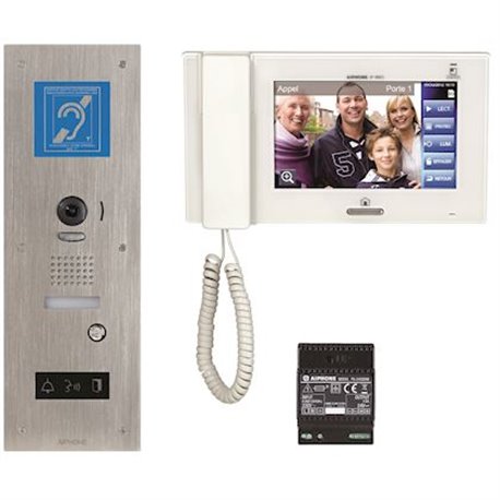 Kit série JP accessibilité JPS4AEDFLBM 130341 encastrée avec boucle magnétique