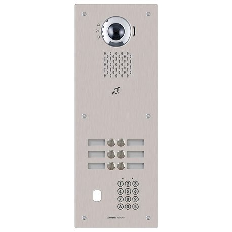 Platine vidéo IXDVF6LACV 400010 encastrée 6 boutons avec clavier Vigik