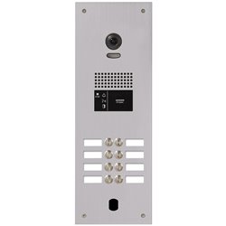 Platine vidéo série PABV PA8BV 200296 aluminium 8 boutons