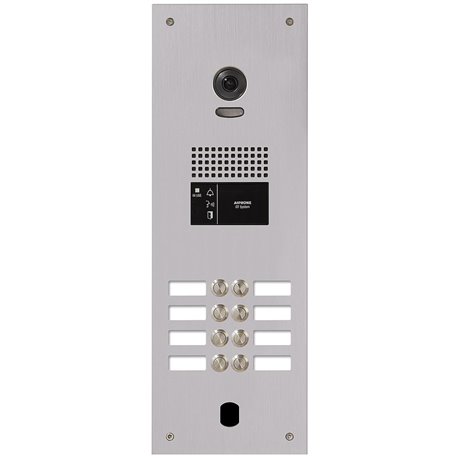 Platine vidéo série PABV PA8BV 200296 aluminium 8 boutons