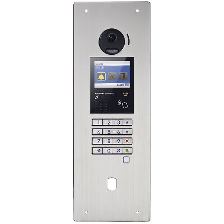 Platine vidéo GT GTDMBLVN-BA 200294 platine inox + module basque intégré 