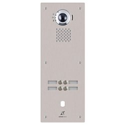 Platine vidéo IXDVF4LV 200968 encastrée 4 boutons Vigik