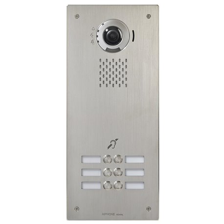 Platine vidéo IXDVF6L 200943 encastrée 6 boutons