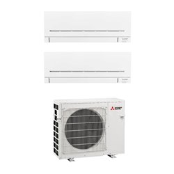 Compact MXZ-2F53VFHZ, Tailles 20 + 20 Blanc R32