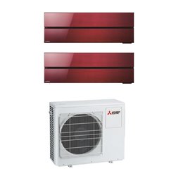 Design de luxe MXZ-2F53VFHZ, Tailles 25 + 50 Rouge Rubis R32