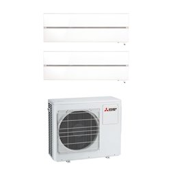 Design de luxe MXZ-2F53VFHZ, Tailles 18 + 25 Blanc Perle R32