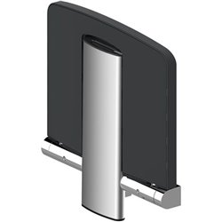 Siège Onyx 02802BK-LS Noir compact