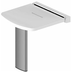 Siège Onyx 02810WH-LS Blanc avec pied réglable